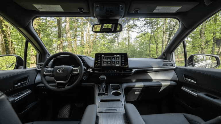 Used Toyota Van Interior