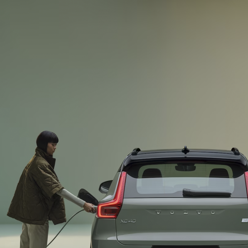 Volvo charging at home